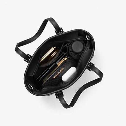 Michael Kors Jet Set Travel Extra-Small Top-Zip Tote – Logo Canvas Compact Women’s Bag