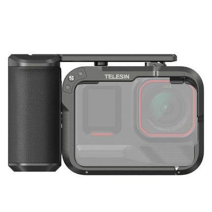 TELESIN Street Grip Metal Cage Handle Cage Kit Shooting Rig for Insta360 Ace Pro Pro 2 S6-FMS-31 OveerUps