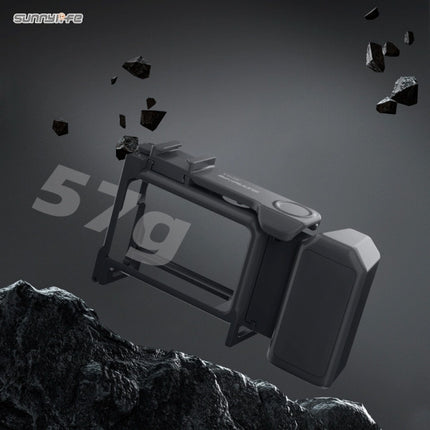 Sunnylife 2-in-1 Hand Grip Protective Frame Quick Release Handle for DJI Action 6 Camera OveerUps
