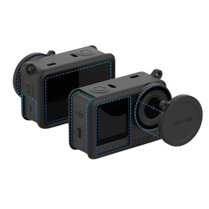 Telesin Silicone Protective Cover Case w/ Strap for DJI Osmo Action 6 Camera S6-PTC-11 Telesin