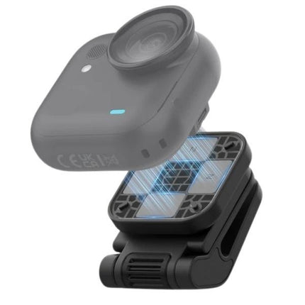 TELESIN Magnetic Pivot Brim Clip Mount Rotatable Quick Release Insta360 GO Ultra S3-HMH-05-TIS OveerUps