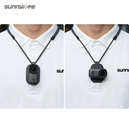 Sunnylife Magnetic Neck Lanyard Mount DJI Osmo Nano, Insta360 GO 3S, GO 3 Cameras, MIC