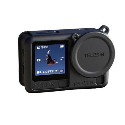 Telesin Silicone Protective Cover Case w/ Strap for DJI Osmo Action 6 Camera S6-PTC-11 Telesin