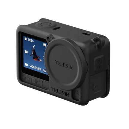 Telesin Silicone Protective Cover Case w/ Strap for DJI Osmo Action 6 Camera S6-PTC-11 Telesin