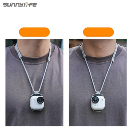 Sunnylife Magnetic Neck Mount Lanyard POV Holder for Insta360 GO Ultra Camera MIC Mic Air OveerUps