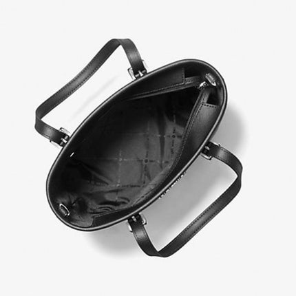 Michael Kors Jet Set Travel Extra-Small Top-Zip Tote – Logo Canvas Compact Women’s Bag