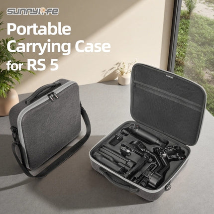 Sunnylife Multifunctional Carrying Case Handbag Shoulder Crossbody Bag for DJI RS 5 Gimbal OveerUps