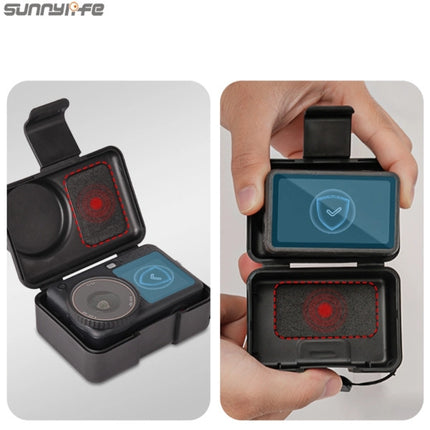 Sunnylife Protective Case with Lanyard for Shockproof Storage Box DJI Action 6 5 Pro 4 3 Cameras OveerUps