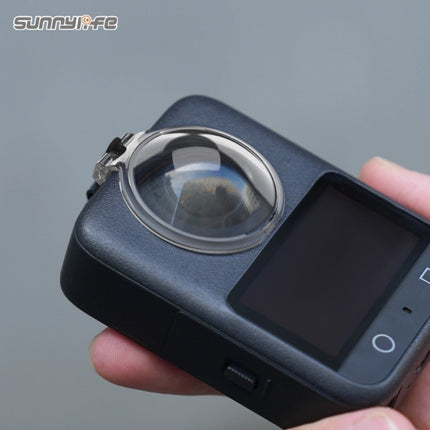 Sunnylife One Piece Lens Cover Protector Scratchproof Dual Lens Guard for DJI Osmo 360 Camera OveerUps