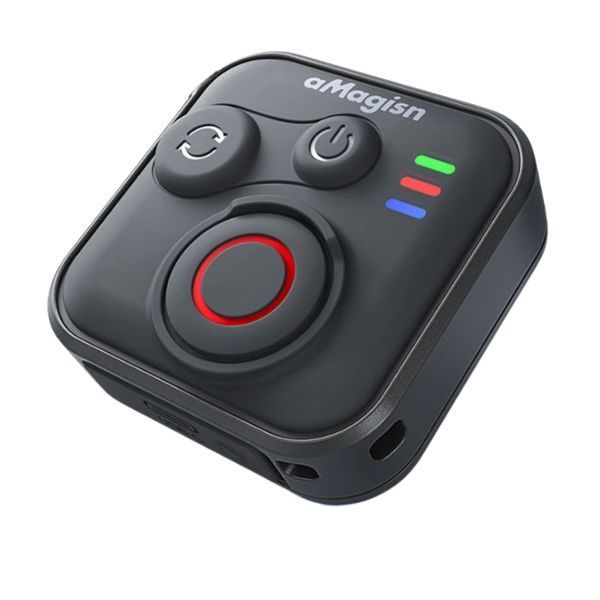 aMagisn Bluetooth Remote Controller for DJI Action 6 Action 5 Pro Action 4 Osmo 360 OveerUps