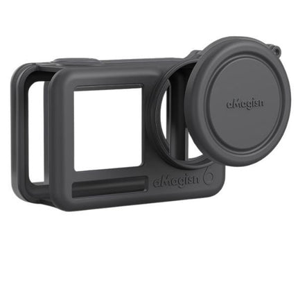 aMagisn Silicone Protective Case with Lens Cover for DJI Osmo Action 6 Camera OveerUps