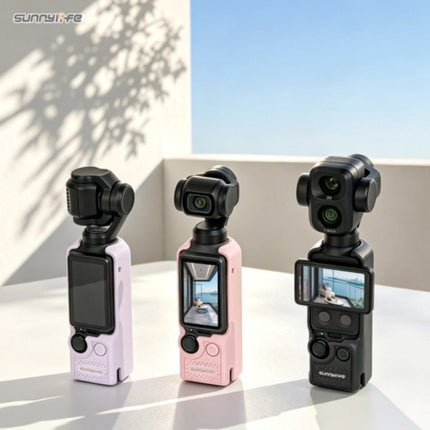 Sunnylife TPU Protective Case Soft Camera Cover for DJI Osmo Pocket 4P 4 3 OveerUps