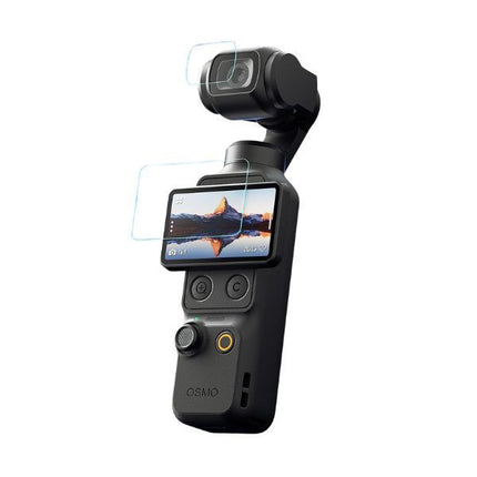 aMagisn High Transparency Tempered Glass for DJI Osmo Pocket 4 3 Screen Protection OveerUps