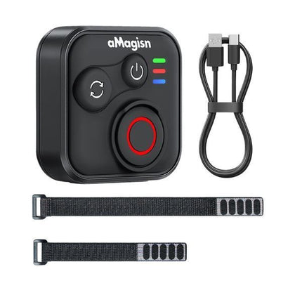 aMagisn Bluetooth Remote Controller for DJI Action 6 Action 5 Pro Action 4 Osmo 360 OveerUps