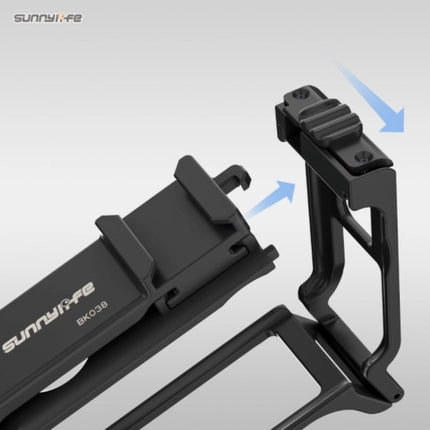 Sunnylife Street Photography Hand Grip Quick Release Handle for DJI Action 5 Pro 4 3 OveerUps