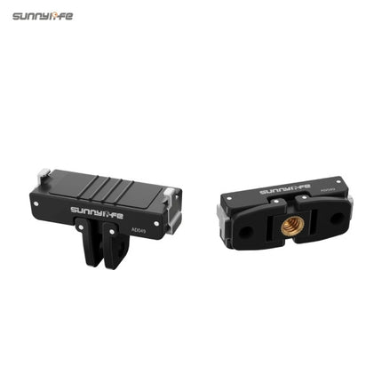 Sunnylife Magnetic Quick Release Adapter Dual Claw Foldable Mount for Insta360 GO Ultra Camera OveerUps