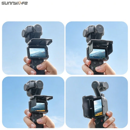 Sunnylife Screen Sun Hood Monitor Cover Protector for DJI Osmo Pocket 4P 4 3 Camera OveerUps