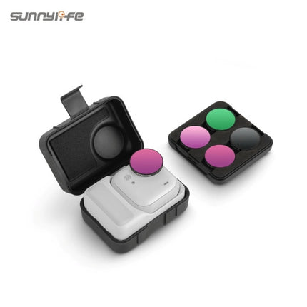 Sunnylife Protective Case with Lanyard for Shockproof Storage Box Insta360 GO Ultra Camera OveerUps