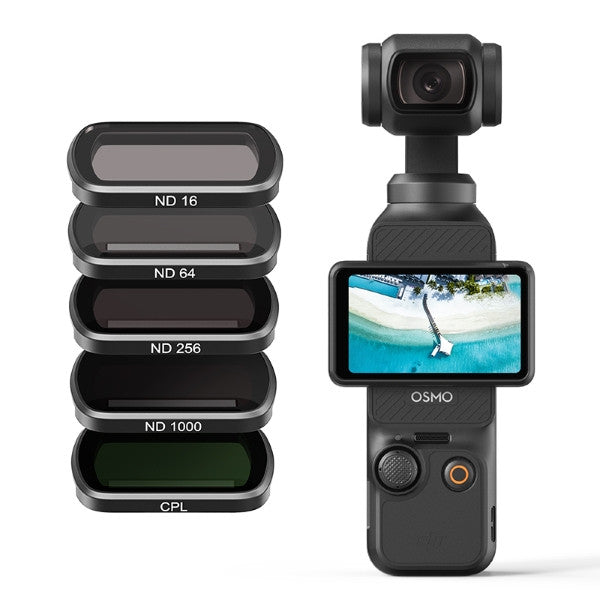 aMagisn Variable ND CPL Filter Set for DJI Osmo Pocket 4 3 Camera Lens OveerUps