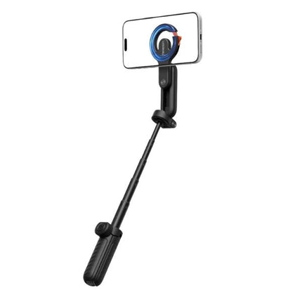 TELESIN 4-in-1 Magnetic Selfie Stick Tripod Carabiner Remote for iPhone Android P1-CSS-03BK OveerUps
