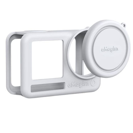 aMagisn Silicone Protective Case with Lens Cover for DJI Osmo Action 6 Camera OveerUps