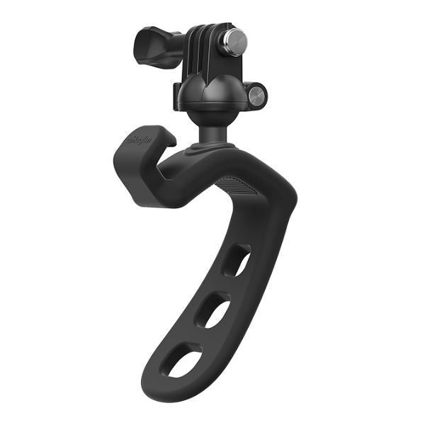 aMagisn Universal Adjustable Silicone Strap Mount with Dual Interface Ball Head for Action Cameras OveerUps