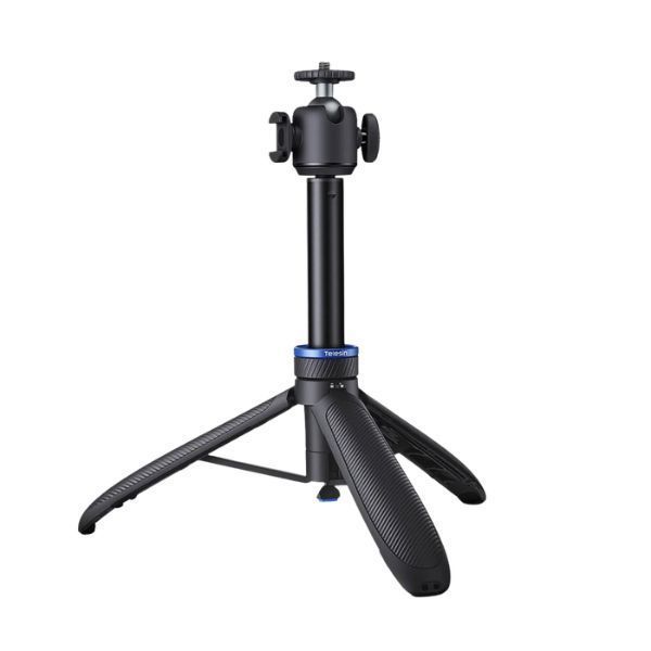 TELESIN 65cm Auto Open Tripod for DJI Osmo Pocket 4P 4 3 Insta360 Luna Ultra S1-TSS-09/S1-TSS-11 OveerUps