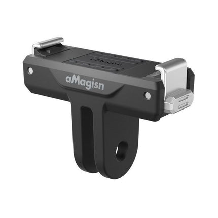 aMagisn Magnetic Adapter Mount Quick Release for DJI Action 5 Pro 4 3 Osmo 360 Cameras OveerUps