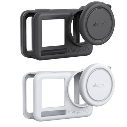 aMagisn Silicone Protective Case with Lens Cover for DJI Osmo Action 6 Camera OveerUps