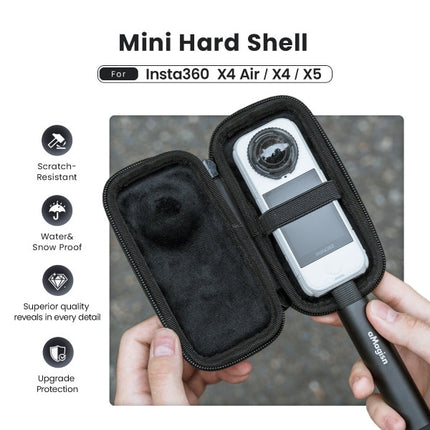 aMagisn Portable Hard Case for Insta360 X5 X4 X4 Air Protective Travel Storage Box OveerUps