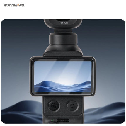 Sunnylife Tempered Glass Lens Screen Protector for DJI Osmo Pocket 4P 4 3 Camera OveerUps