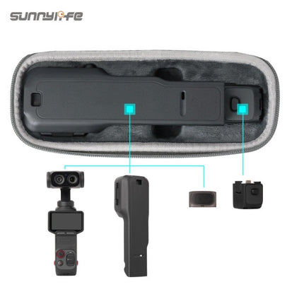 Sunnylife Mini Carrying Case Standard Combo Bag for Insta360 Luna Ultra Camera Accessories OveerUps