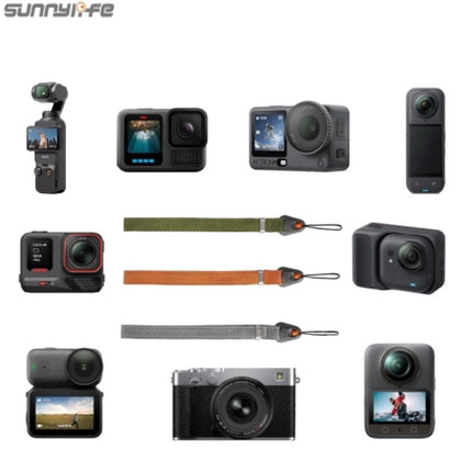 Sunnylife Universal Quick Release Wrist Strap Adjustable Safety Lanyard for Action Camera OveerUps