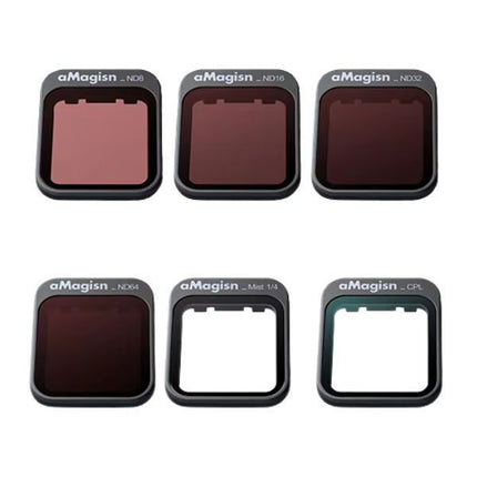 aMagisn ND8 ND16 ND32 CPL Filter Set for DJI Flip Drone Camera Lens Filters OveerUps