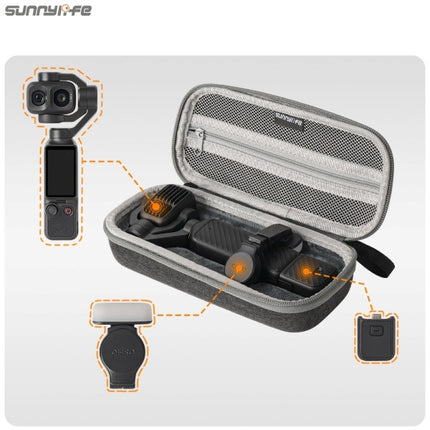 Sunnylife Mini Carrying Case Standard Combo Organizer Bag for DJI Osmo Pocket 4P Camera OveerUps