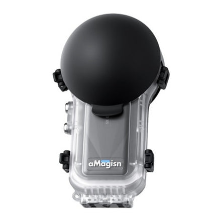 aMagisn 360 Underwater Protective Case for Insta360 X5 Invisible Dive Housing for Water Sports OveerUps