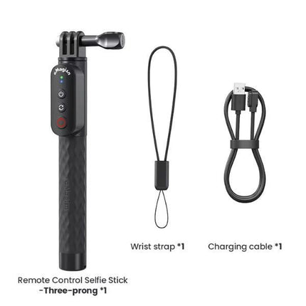 aMagisn Invisible Selfie Stick Pole with Remote Shutter for GoPro,Insta360, DJI Osmo Action & Phones OveerUps