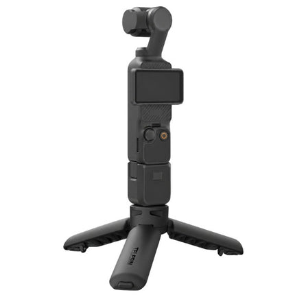 TELESIN Mini Portable Tripod Grip 2 in 1 for DJI Pocket 4P 4 3 GoPro Insta360 Cameras S3-EAK-06 OveerUps