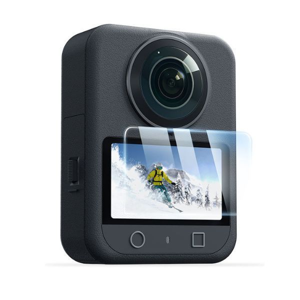aMagisn HD Tempered Glass Screen Protector for DJI Osmo 360 Camera Lens Protection OveerUps