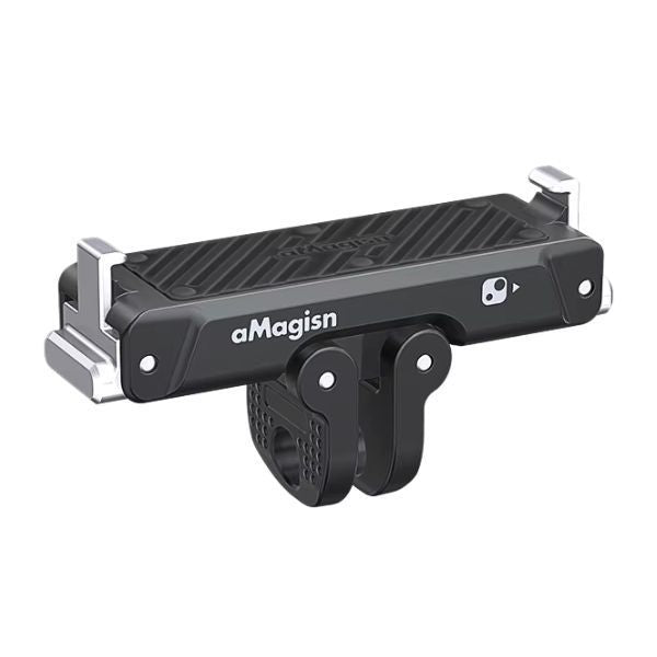 aMagisn Metal Quick Release Mount for Insta360 GO Ultra Magnetic Adapter Bracket OveerUps