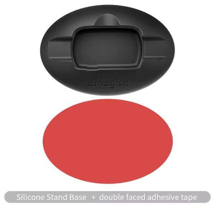 aMagisn Silicone Stand Base for Insta360 X4 X5 Anti Scratch Charging Dock Holder OveerUps