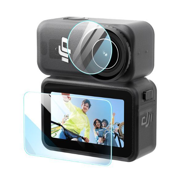 aMagisn 9H Tempered Glass Screen Protector for DJI Osmo Nano Camera Protection OveerUps