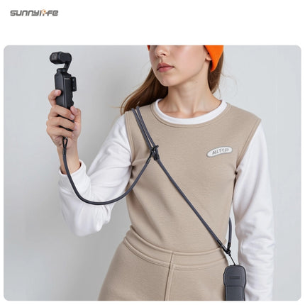 Sunnylife Neck Crossbody Strap 1/4 Screw Lanyard for DJI Osmo Pocket 3 Insta360 Luna Ultra Sunnylife