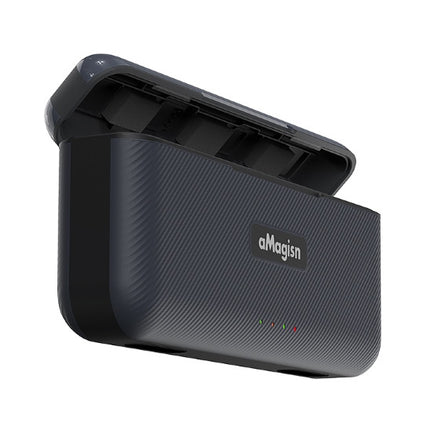 aMagisn Smart Battery Charger Case for Insta360 Ace Pro 2 3-Slot USB-C PD Fast Charging aMagisn