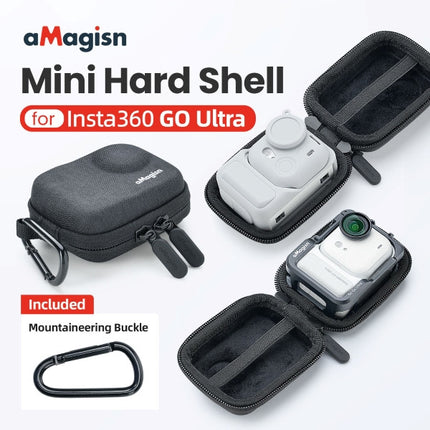 aMagisn Portable Carrying Bag for Insta360 GO Ultra Protective Camera Storage Case OveerUps