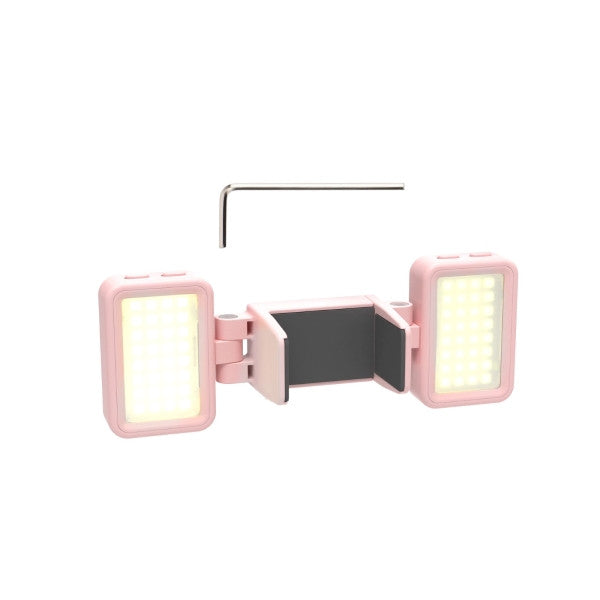 Sunnylife Tri-Color LED Fill Light for DJI Pocket 4P 4 3 Insta360 Luna Ultra Camera OveerUps