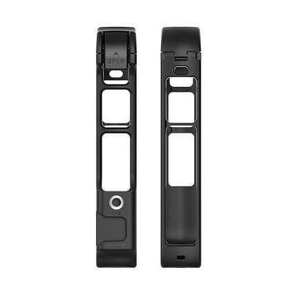 aMagisn Quick Release Camera Cage for Insta360 X4 1/4 Screw Cold Shoe Protective Frame OveerUps
