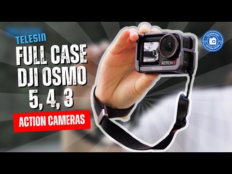Telesin Horizontal-Vertical Metal Frame Rabbit Case for DJI Osmo Action 5 Pro, 4, 3 Cameras S6-FMS-13-TDJ