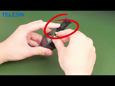 Telesin Rainproof Side Battery Cover Replacement for Gopro Hero 12, 11, 10, 9 Cameras GP-CLC-G11
