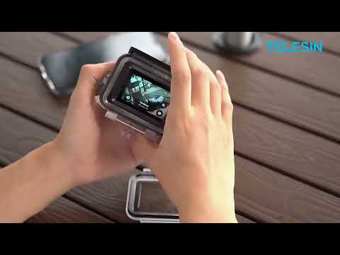 Telesin All Scene Waterproof Underwater Dive Case for Gopro Hero 12, 11, 10, 9 Cameras GP-WTP-905